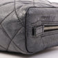 Chanel Around 2008 Made Cambon Pouch Black