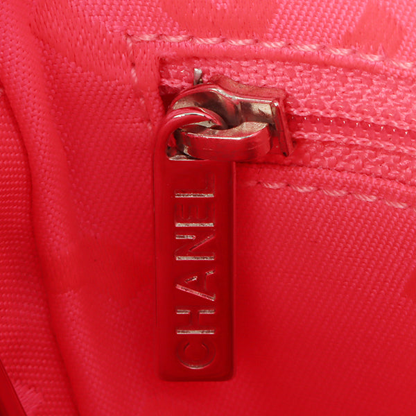 Chanel Around 2003 Made Cambon Shoulder Bag Black