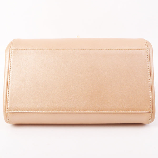 Chanel Around 2002 Made Chocobar 2.55 Chain Bag Rose Gold