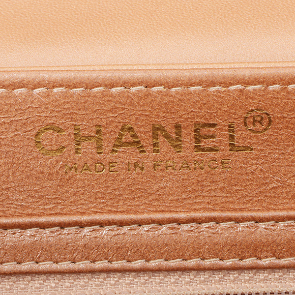 Chanel Around 2002 Made Chocobar 2.55 Chain Bag Rose Gold