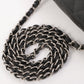 Chanel Around 2005 Made Caviar Skin Classic Flap Chain Bag Mini Black
