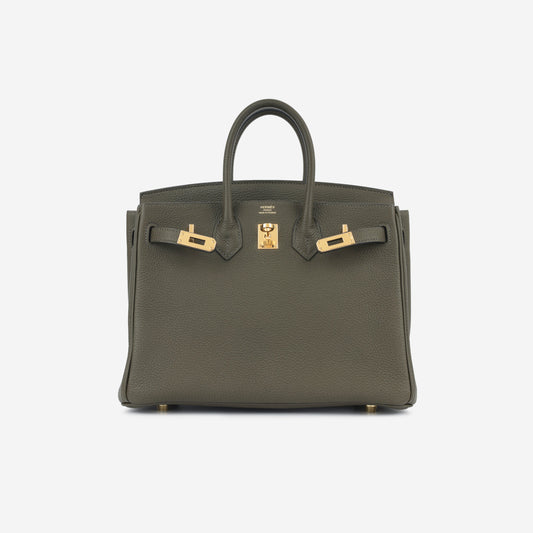 Birkin 25 - Vert De Gris
