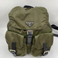 Prada Green Nylon Backpack