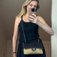 Chanel   Timeless Black And Cream Single Flap Bag