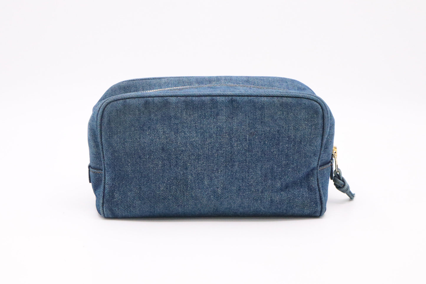 Chanel Pouch in Blue Denim