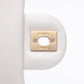 CHANEL Small Cream Crystal Pearls Chain Quilted Calfskin Flap Bag