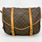 LOUIS VUITTON   Monogram Samur 43 Messenger Shoulder Bag