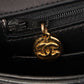 Chanel Around 1997 Made Turn-Lock Top Handle Bag Black