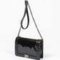 CHANEL REVERSO PATENT LEATHER LARGE BOY BAG