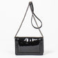 CHANEL REVERSO PATENT LEATHER LARGE BOY BAG