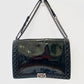 CHANEL REVERSO PATENT LEATHER LARGE BOY BAG