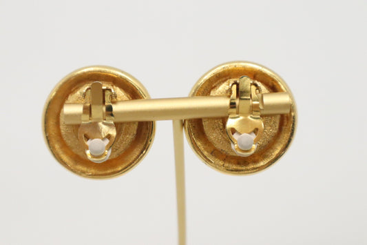 Chanel Clip-On Pearl Earrings