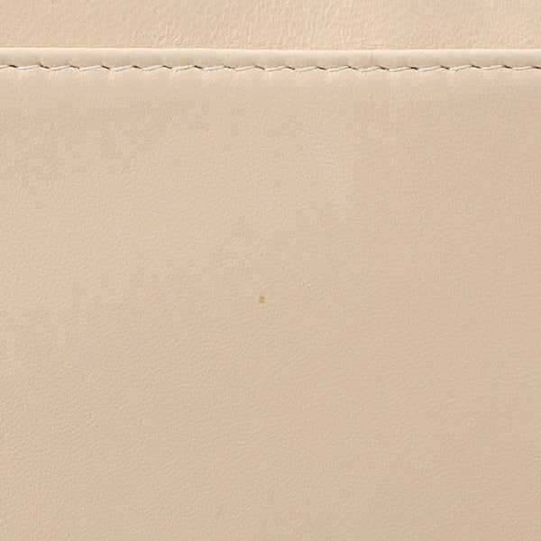 Chanel Around 1998 Made Turn-Lock Mini Chain Handle Bag Ivory