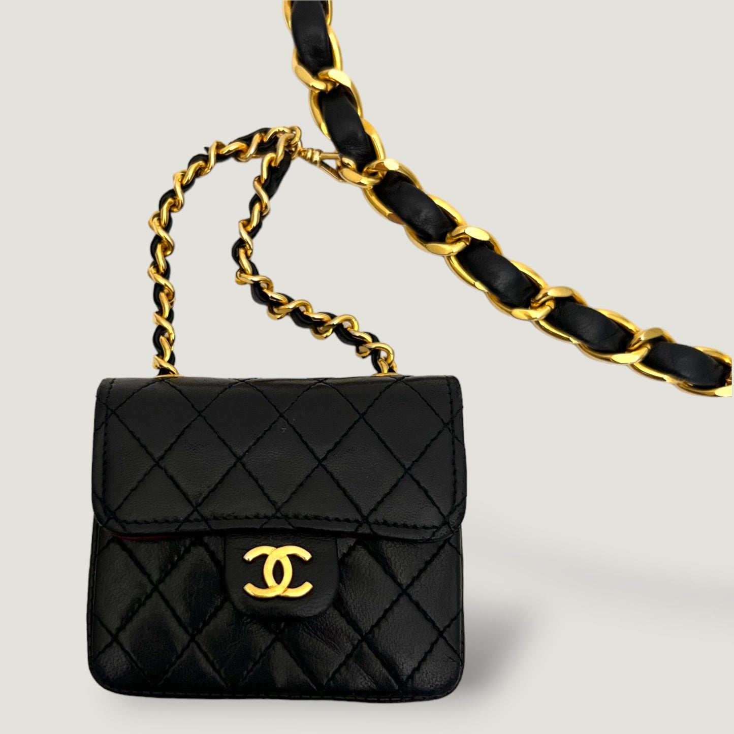 CHANEL CHAIN BELT | MICRO BAG
