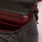 CHANEL Around 1995 Made Tortoiseshell Classic Flap Chain Bag 25Cm Black