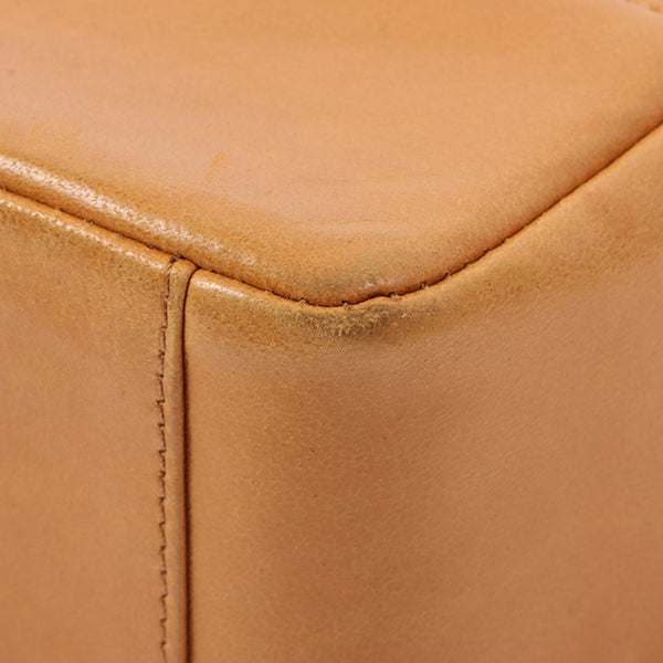 Chanel Around 1990 Made Turn-Lock 2Way Chain Bag Camel