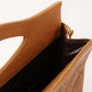 Chanel Around 1990 Made Turn-Lock 2Way Chain Bag Camel