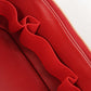 Chanel Around 1998 Made Caviar Skin Cc Mark Stitch Vanity Red