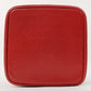 Chanel Around 1998 Made Caviar Skin Cc Mark Stitch Vanity Red