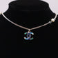 Chanel Necklace in Silver and Blue