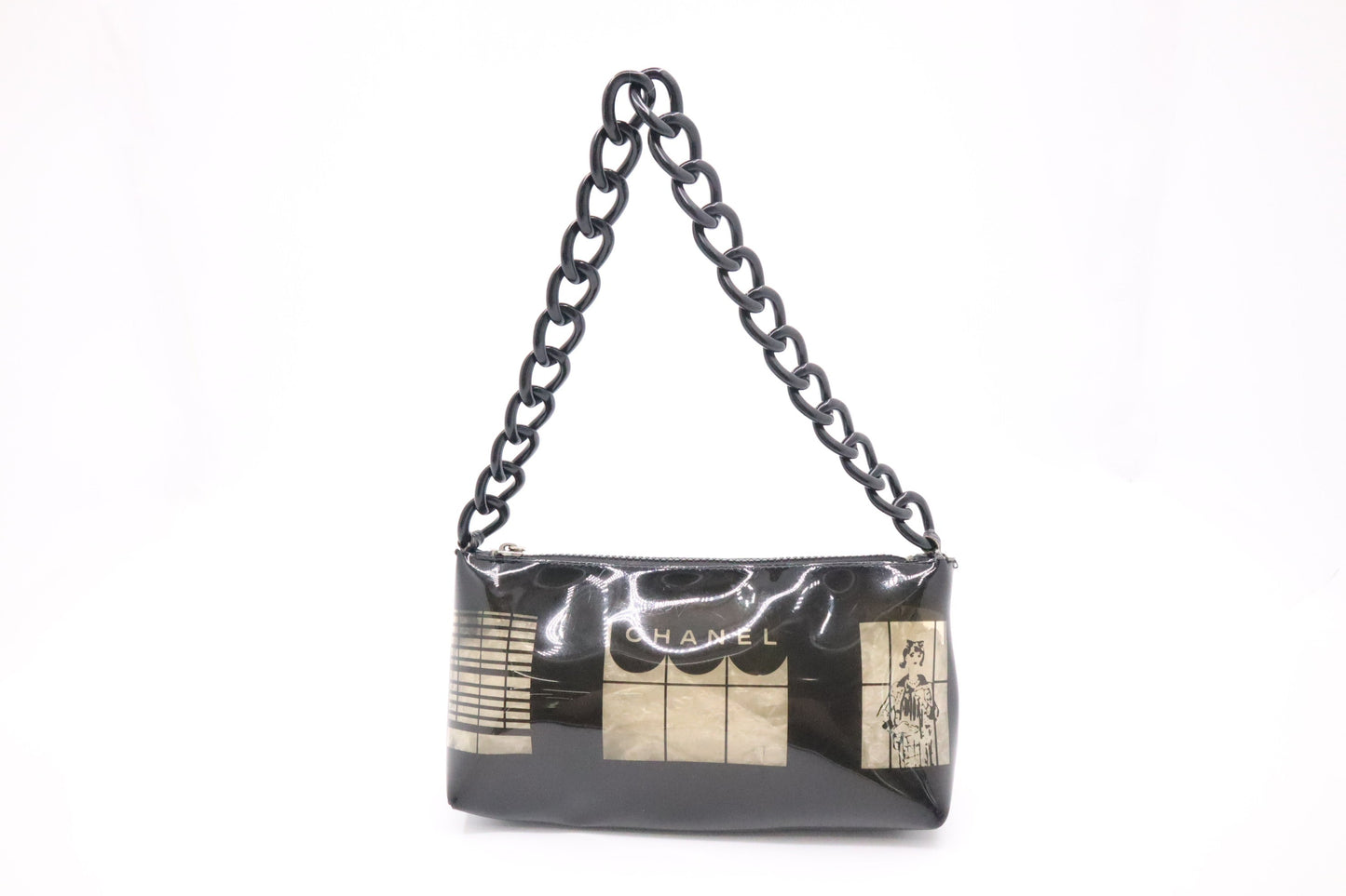 Chanel Pochette Shoulder Bag in Vinyl