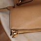 Prada Beige Vitello Daino Shoulder Bag