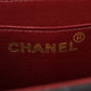 CHANEL Around 1992 Made Classic Flap Chain Bag Maxi Black
