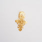 Chanel Gold Plated CC Logos Cross   Brooch