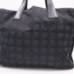 Chanel New Travel Line Tote in Black Canvas