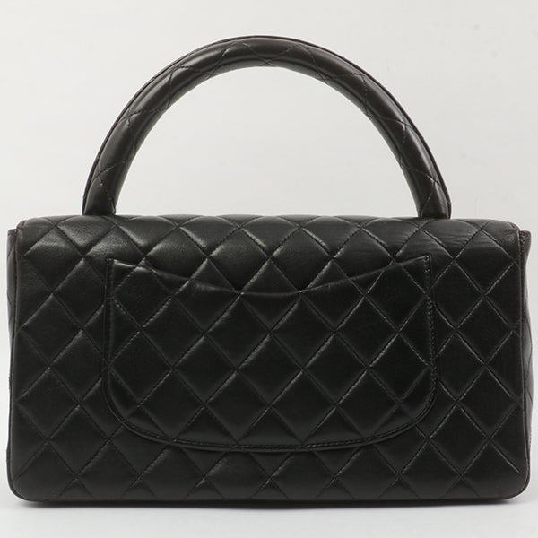 Chanel Around 1995 Made Classic Flap Handbag Black