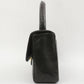 Chanel Around 1995 Made Classic Flap Handbag Black