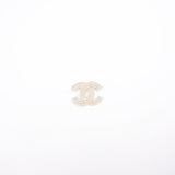 Chanel CC Golden Crystal Embellished Brooch