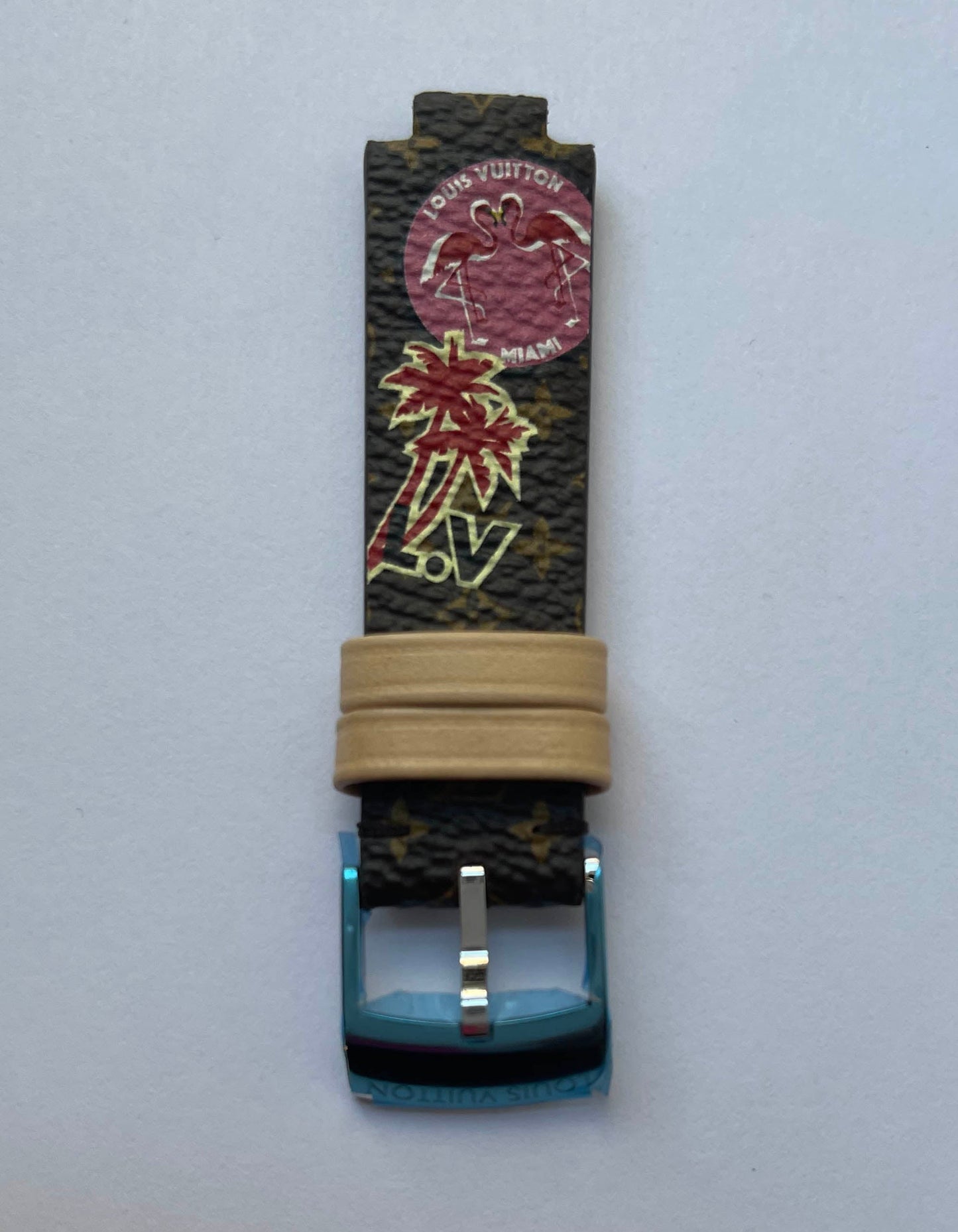 Louis Vuitton Monogram World Tour Watch Strap