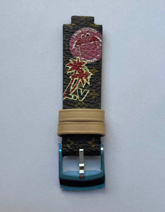 Louis Vuitton Monogram World Tour Watch Strap