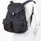 PRADA  Backpack Nylon Black with Silver