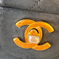Chanel Classic Flap   Black Leather with 24k Gold Hardware
