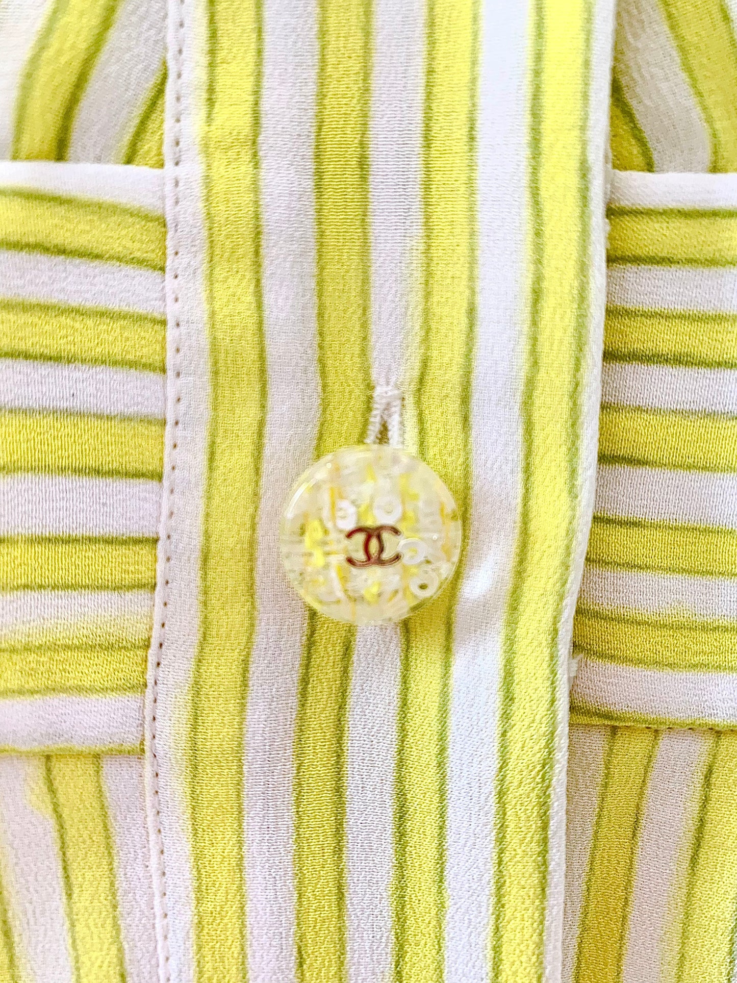 CHANEL STRIPED SHIRT