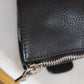 Prada Black Vitello Daino Side Zip Tote Large Bag