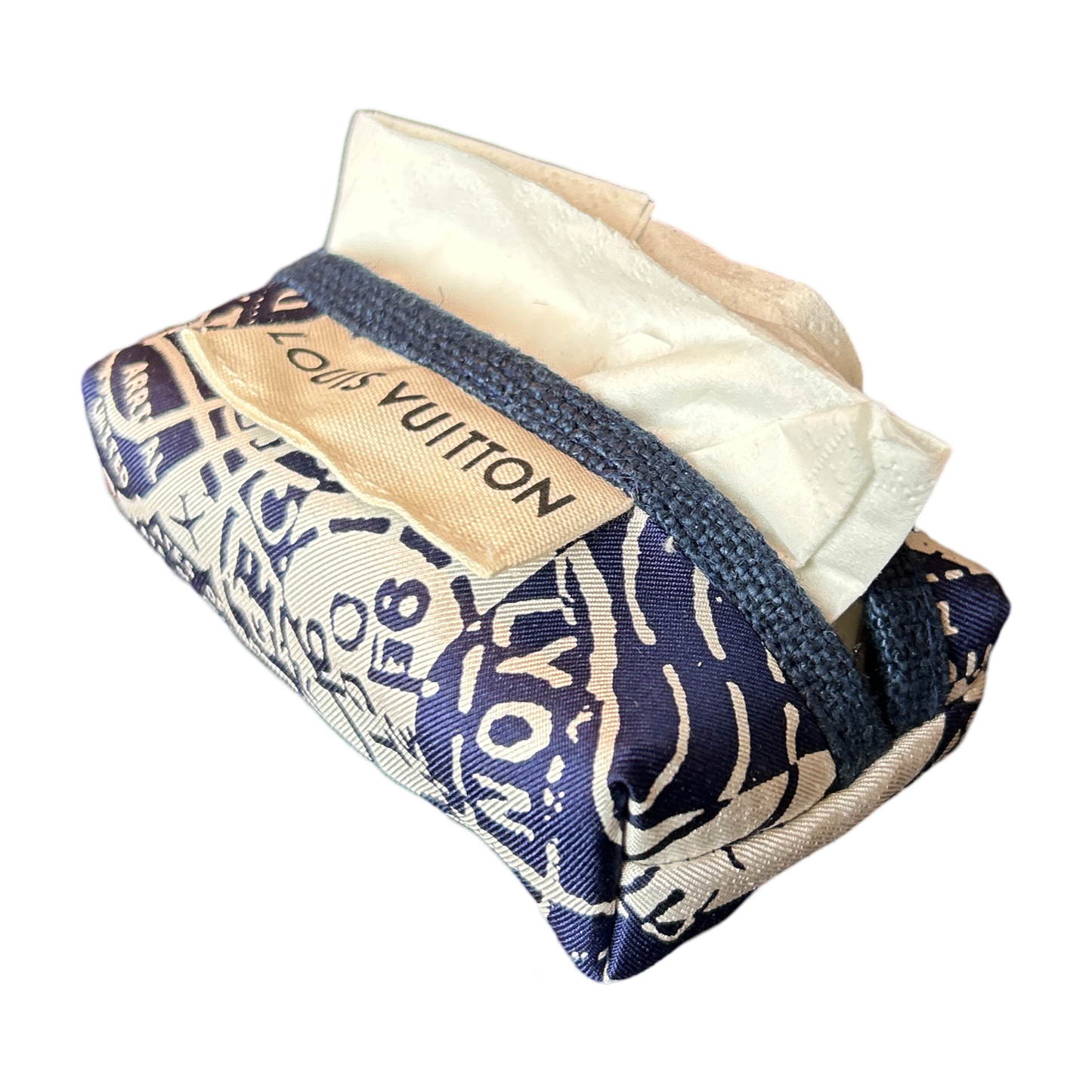 Travel Stamps   Scarf Travel Tissue Pouch