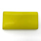 CHANEL YELLOW LEATHER WALLET