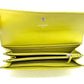 CHANEL YELLOW LEATHER WALLET