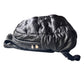Chanel Doudoune Backpack Embossed Black Nylon Medium