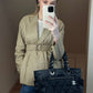 Chanel Paris Biarritz Black Nylon Tote Bag