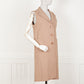 PRADA Sleeveless Coat Beige