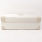 Chanel Around 2005 Made Ginza Limited Logo Pattern Pearl Cc Mark Attache Case White/Silver