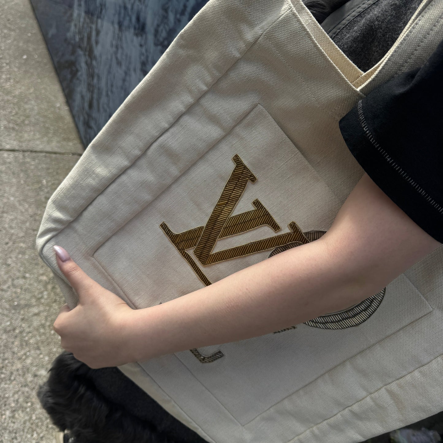 Louis Vuitton   Canvas That's Love Toile Cabas MM
