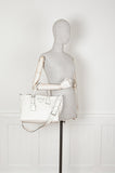 PRADA Concept Tote Bag White