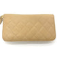 CHANEL CAVIAR ZIP AROUND WALLET