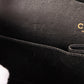 CHANEL Around 2002 Made Caviar Skin Classic Flap Chain Bag 25Cm Black