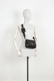 PRADA Shoulder Bag with Pouch Saffiano Black